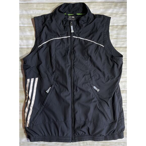 Adidas Climaproof Women’s Black Full Zip Up Sleeveless Jacket Size M - Picture 1 of 8